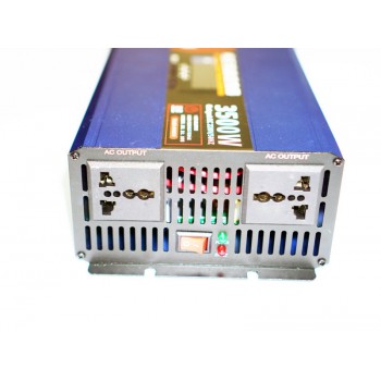 Инвертор (преобразователь) 12V-220V 3500W (чистый синус)